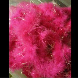 😻DELETING TODAY CLOSING FINAL$ DROP😻one yard  marabou/silver tinsel